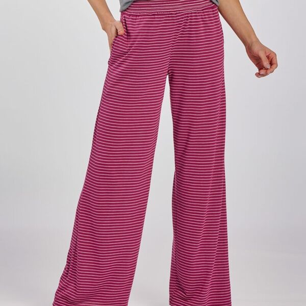 Women's Evelyn Wide Leg Lounge Pants Thumbnail